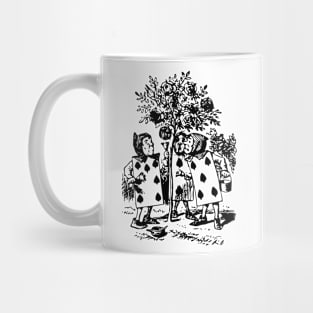 Alice in Wonderland (black) Mug